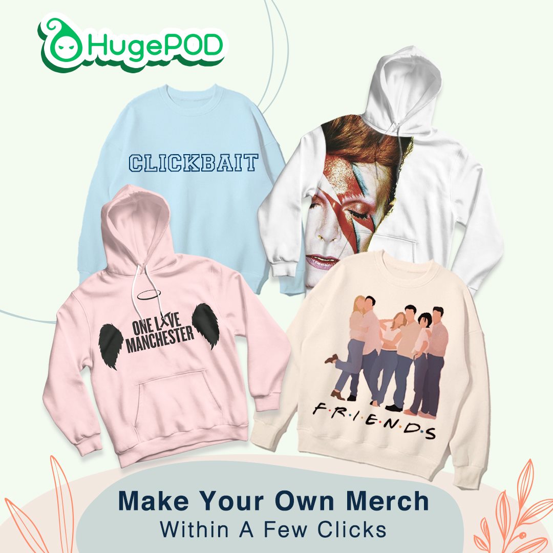 HugePOD-a new fashion company about print-on-demand clothes for wholesale and Drop shipping